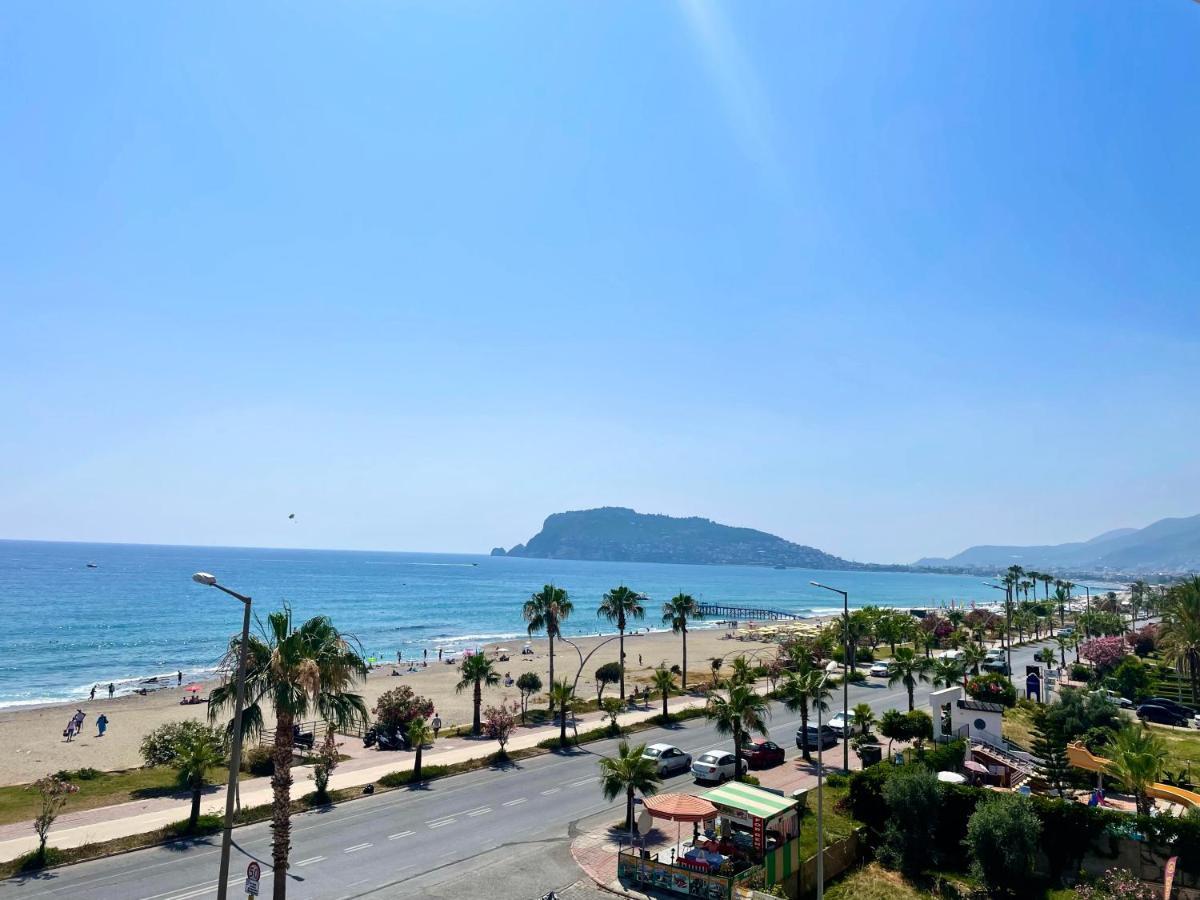 Sa Apartments! Beachfront Apartment With Sea View & Pool Alanya Exteriér fotografie