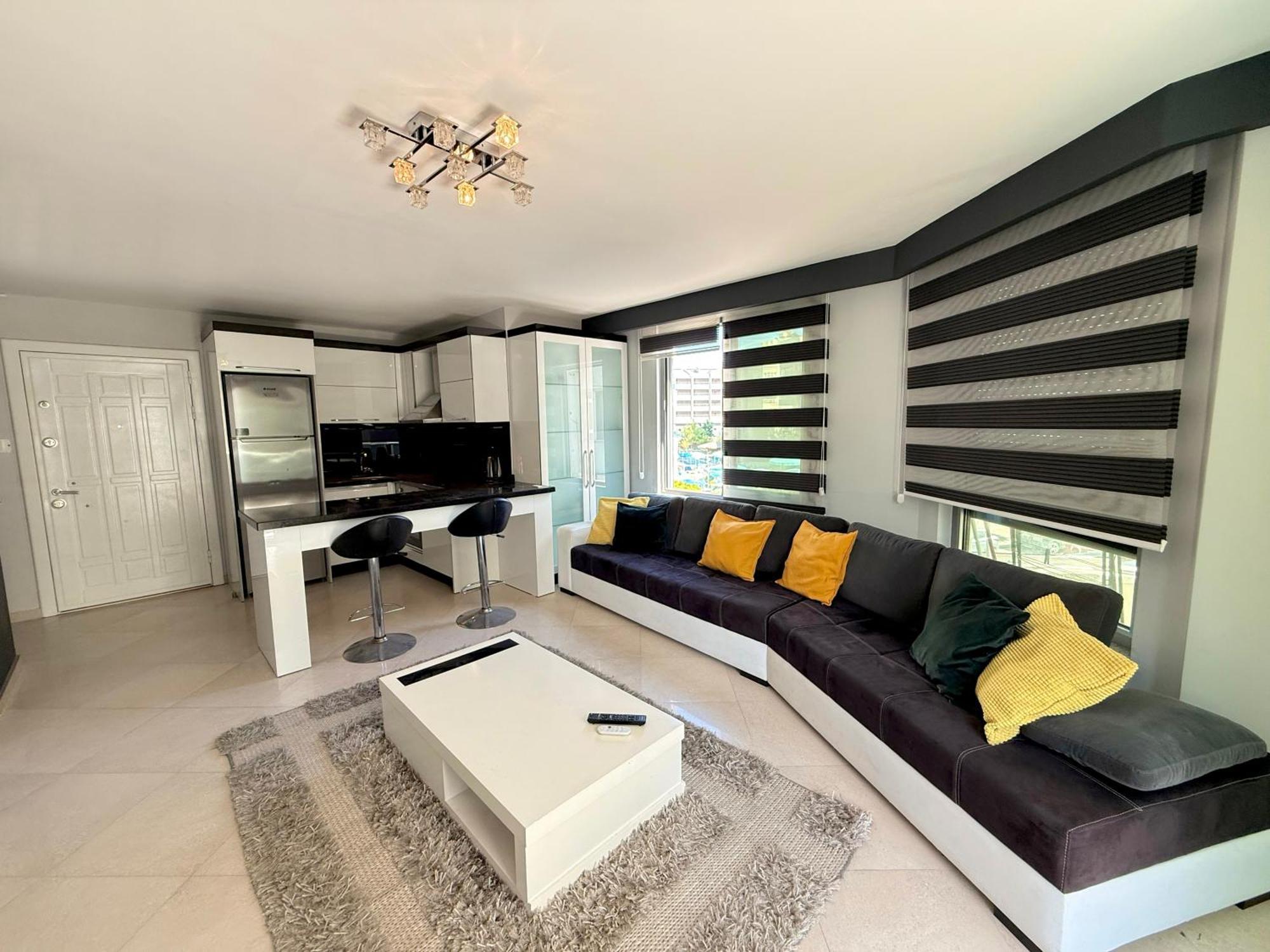 Sa Apartments! Beachfront Apartment With Sea View & Pool Alanya Pokoj fotografie